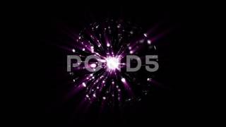 Purple Shining Globe - Hd