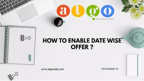 HOW TO ENABLE DATE WISE OFFER IN ALGO /ALGO ERP /INVOICE BILL IN ALGO