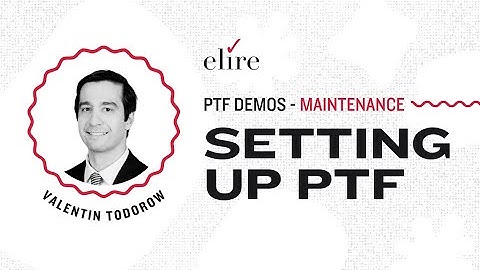 How to Set Up PeopleSoft Test Framework (PTF)