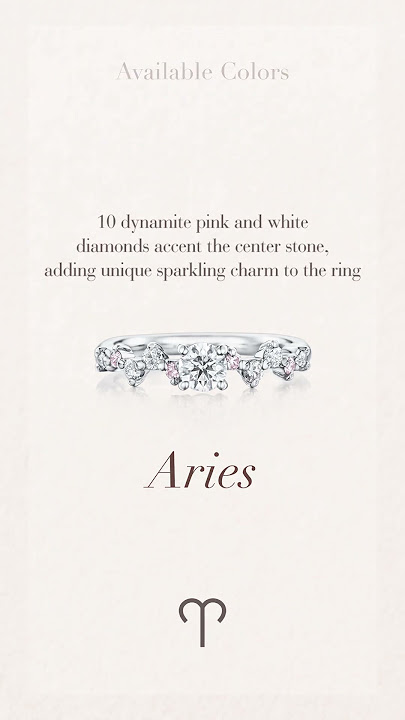 'Aries' Engagement Ring