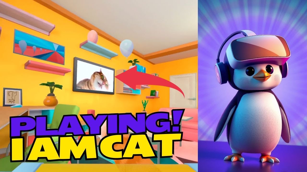 BECOMING the Ultimate cat in 'I AM CAT' VR! 🕶️😺 - YouTube