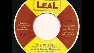 The Boris Gardiner Happening - Ghetto Funk 45 chords