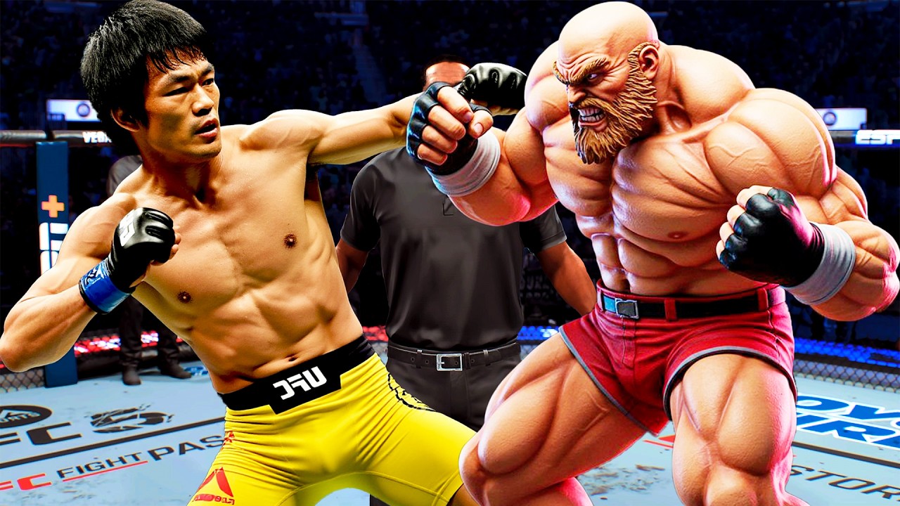 PRIME Bruce Lee vs. Power God Star REMATCH | EA Sports UFC 4