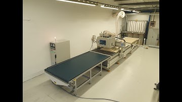 Pegasus CNC Router with Automatic Loading and Offloading Tables