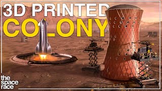 How NASA Plans To 3D Print A Mars Colony!