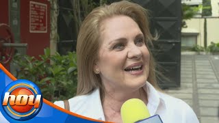 Erika Buenfil reacciona a las fotos del reencuentro de su hijo Nicolás con su papá | Programa Hoy