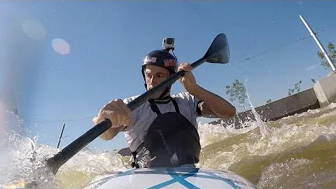 USA kayaker Michal Smolen goes for gold in Rio games