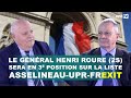 Le gnral henri roure 2s sera en 3e position sur la liste asselineauuprfrexit