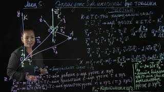 картинка: S.PH101 (Физик 1) хичээлийн Лекц №5 