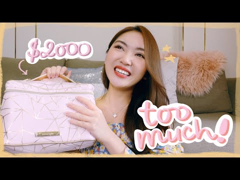 #1 Unbox haul mỹ phẩm 60 món 💸 US beauty haul (Sephora, KKW, Rare Beauty) | Chloe Nguyen Mới Nhất