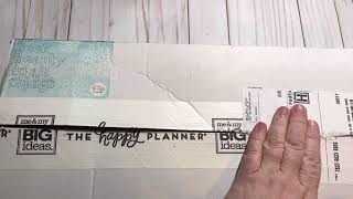 The Happy Planner Pressed Floral Unboxing