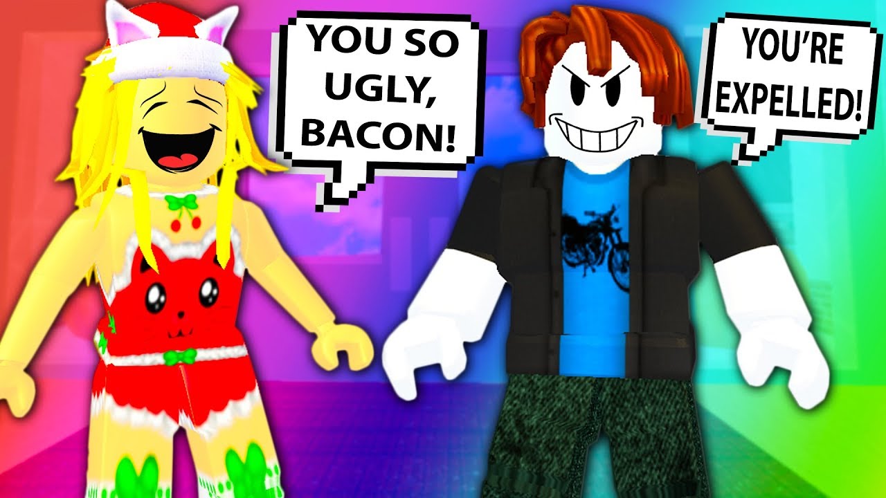 Roblox Noob Gets Revenge On Bully Undercover Principal 9 Roblox High School Roblox Funny Moments Youtube - roblox noob funny moments