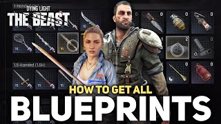 Dying Light The Beast - All Weapons Blueprints, Ammo & Gadget Locations