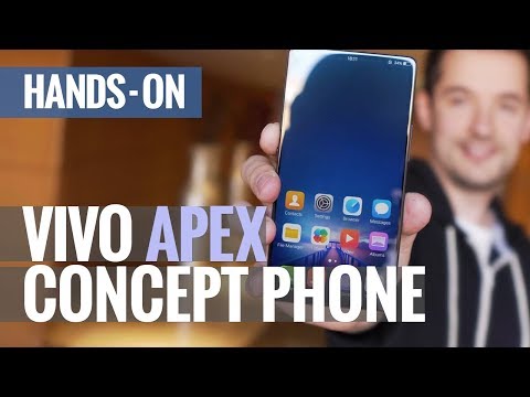 Periscope cam and 98% STB Ratio?! Vivo APEX FullView Concept phone hands-on