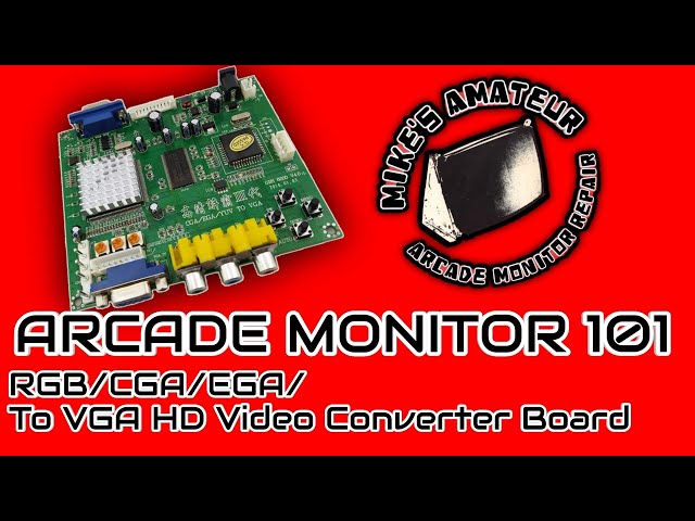VIDEO High Definition Converter Arcade Game Video