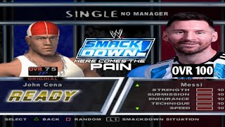 John Cena Vs Lionel Messi Level Smackdown!:Smackdown Pain
