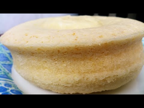 5 min Easy Microwave Eggless Butterless Basic Cake Recipe
