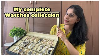 My complete watch collection|20+ watches Titan Raga,MK,CK,AK,Joker n witch watches collection|Ramya