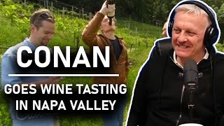 Conan Goes Wine Tasting In Napa Valley REACTION | OFFICE BLOKES REACT!!