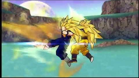 gokussj3 vs vegito ssj3 mod dragon ball z shin budokai 2