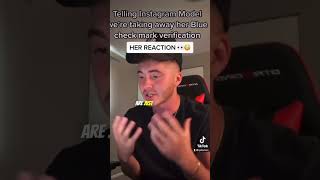 IG model gets her verification taken away #shorts #comedy #instagram #model #funny #viral #ytshorts Profile