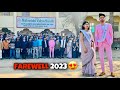 Farewell party vlog class 12th 2023