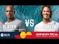 Kelly Slater vs. Jordy Smith - Quiksilver Pro Gold Coast 2017 Round Five, Heat 4