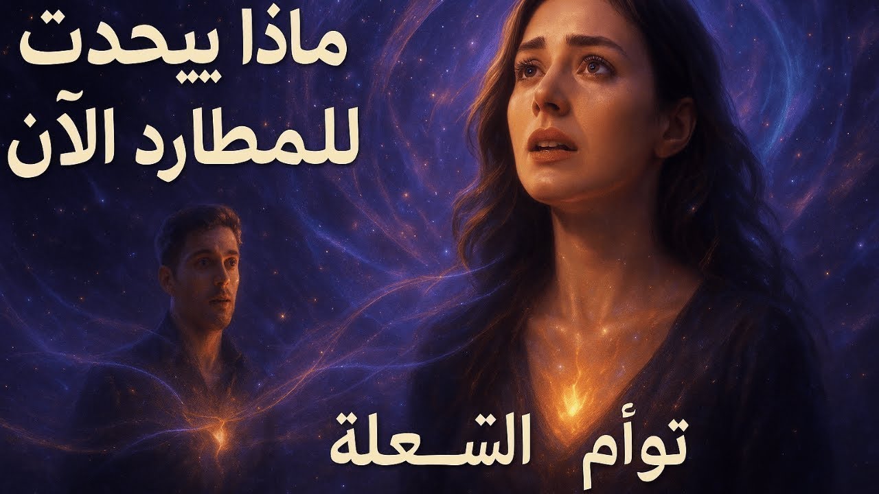 🔥 توأم الشعلة 🔥 صحوة الهارب تلمس روح المطارد مباشرة... هل أنتِ مستعدة للشعور بذلك؟ 😍✨ 🌹