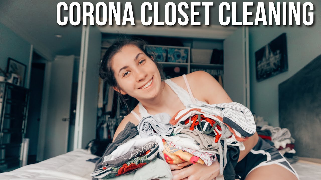 CLEAN OUT AND ORGANIZE MY CLOSET WITH ME :) - YouTube