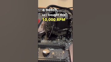 This Actually Worked! 10K RPM CPU Cooler! #shorts #pc #pcgaming #computer #pcbuilding