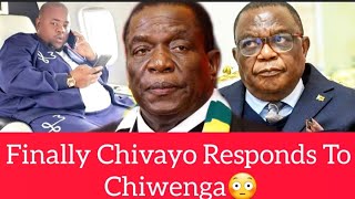 Finally Chivayo Respond To Chiwenga😳