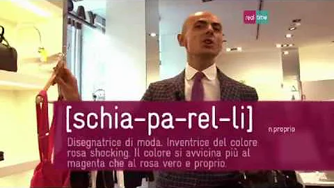 Perché si dice Rosa Schiapparelli?