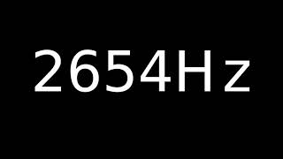 Speaker Sound Test 2654Hz