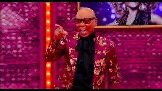 RuPaul laughing hysterically for 3 full mins (compilation)