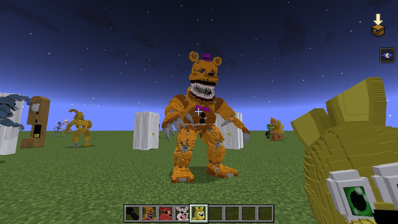 Five Nights at Freddy's 4 Addon in Minecraft PE