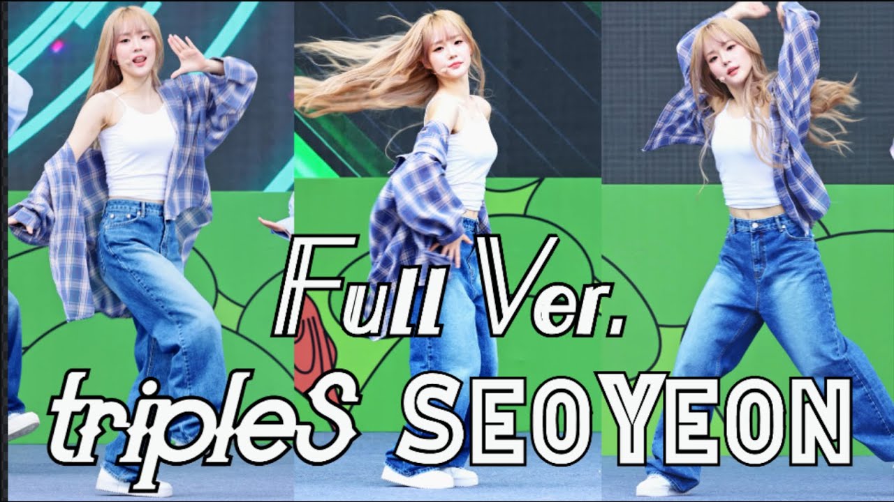 [4K 60fps] 250419 트리플에스(tripleS) Girls' Capitalism+Invincible+Non Scale+Rising+Girls Never Die 서연 직캠