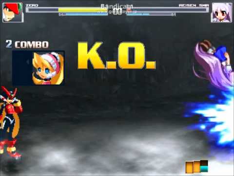 Mugen ロックマンゼロ操作してみた