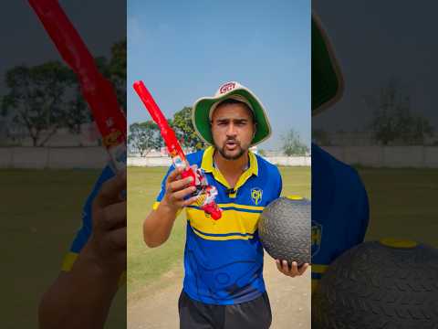 Spider-Man Bat Vs 8 Kg Ball 😱 #cricketwithvishal #shorts