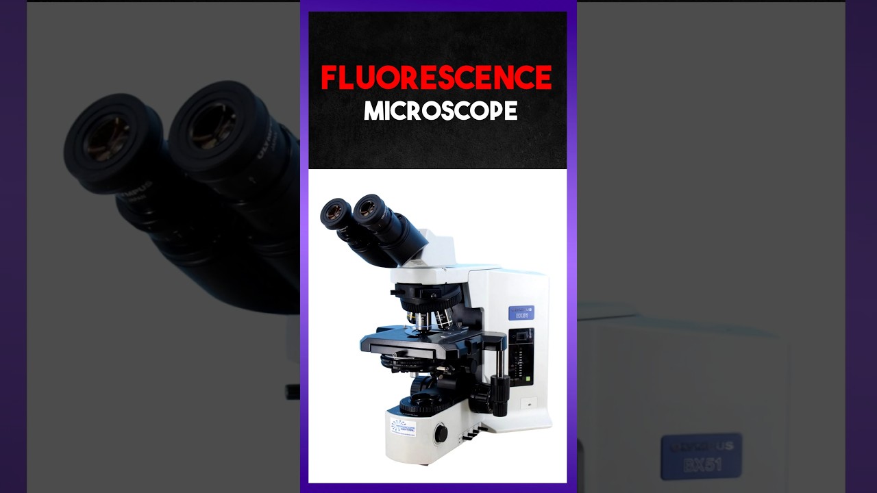 Fluorescence Microscope | Clear Explain #science