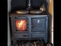 How to light a wood burning stove / range