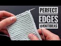 How to knit beautiful edges