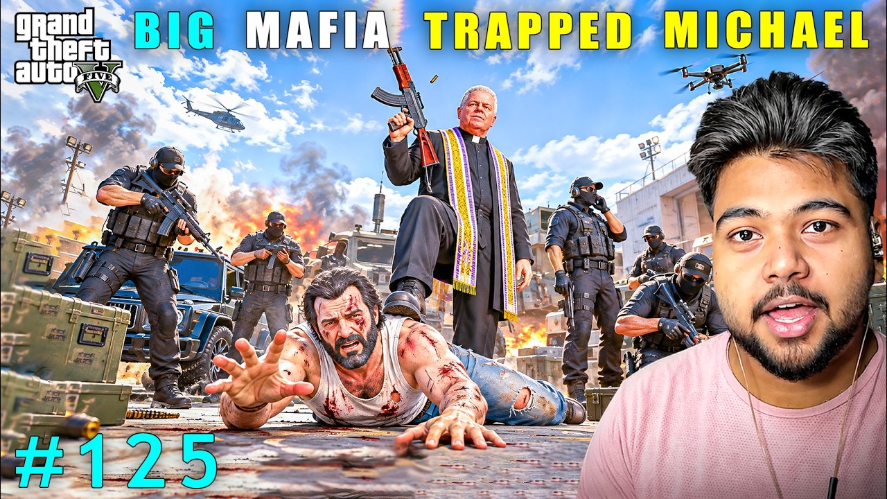 Michael Falls Into The Big Mafia’s Trap | Gta 5 Gameplay #125