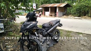 SNIPER 150 TOTAL WRECK RESTORATION