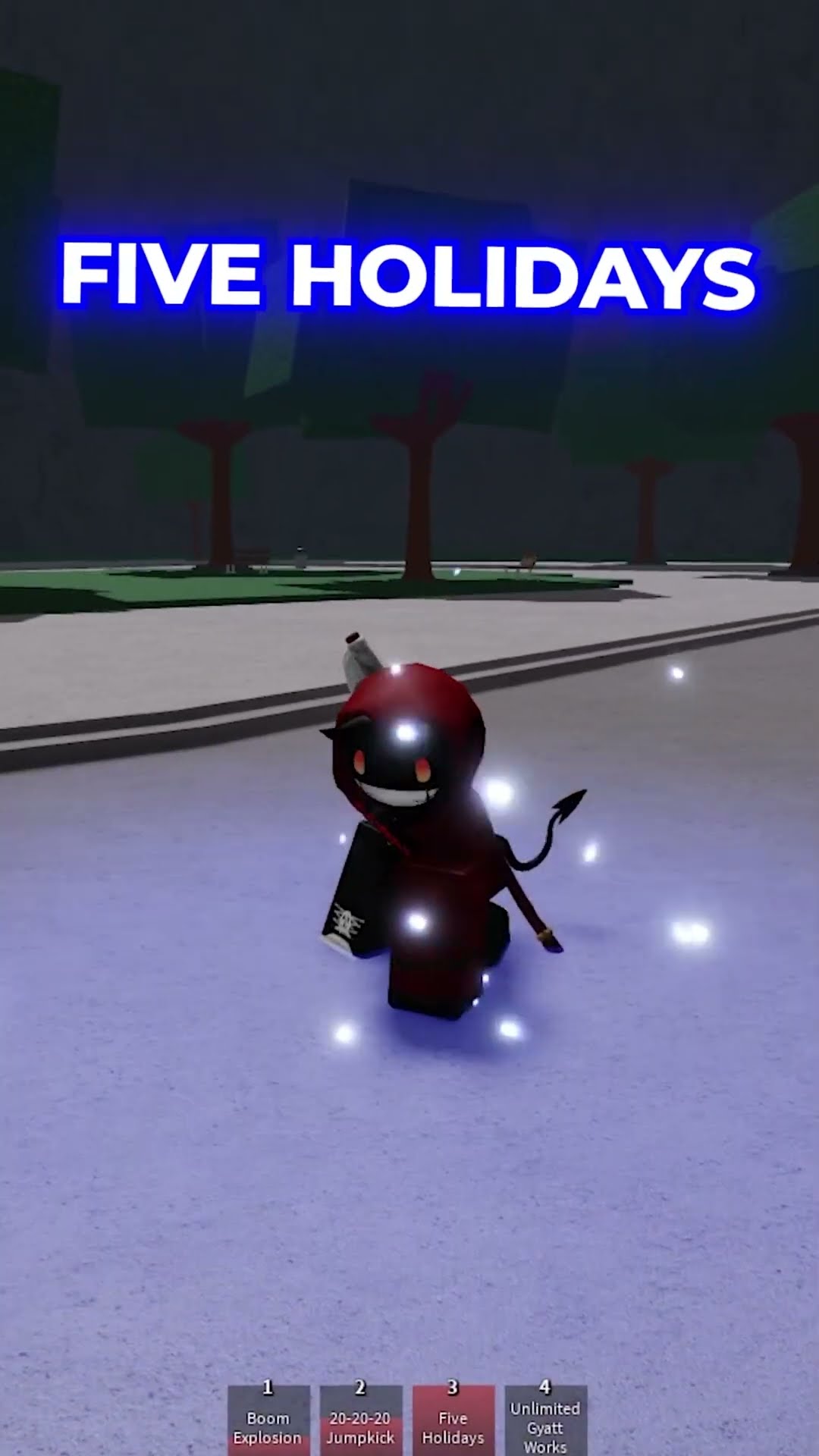 BLUE ADMIN JK MOVESET SHOWCASE 😈🔵 #roblox