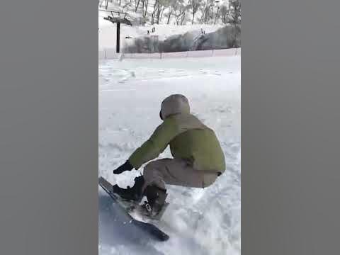 СНОУБОРД КАРВИН И ПРЫЖОК - YouTube