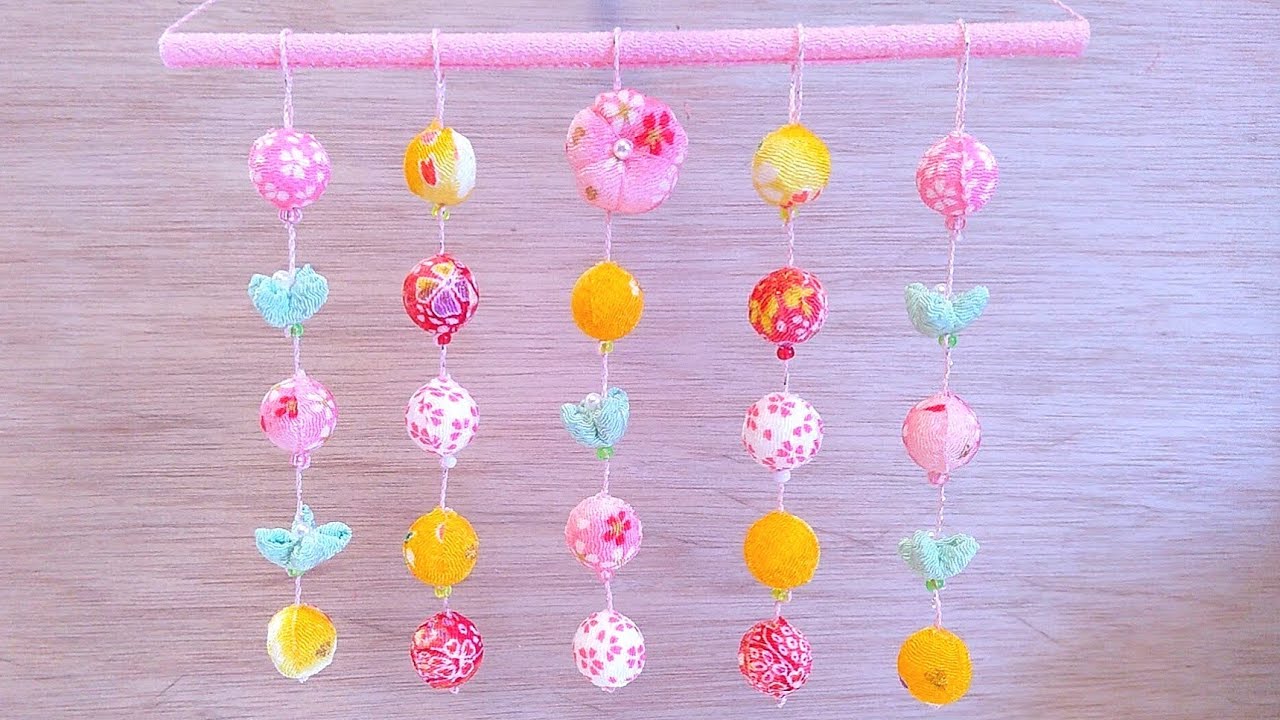 雛人形に添えて つるし飾りの作り方 ひな祭り Handmade Hanging Decoration Diy Youtube