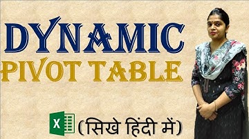 Dynamic Pivot Table | Dynamic Range for a Pivot Table | Using the Offset Function