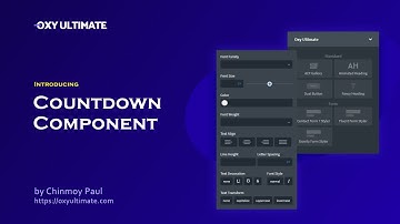 Countdown Component for Oxygen Builder