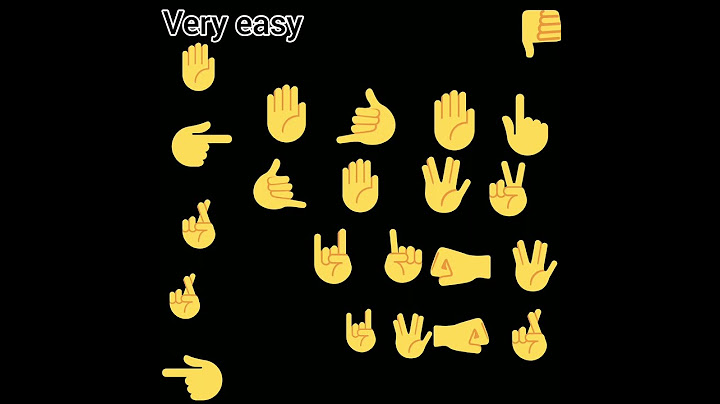 hand emoji challange