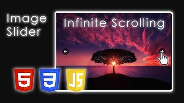How To Make An Infinite Image Slider That Loops with HTML CSS and JavaScript